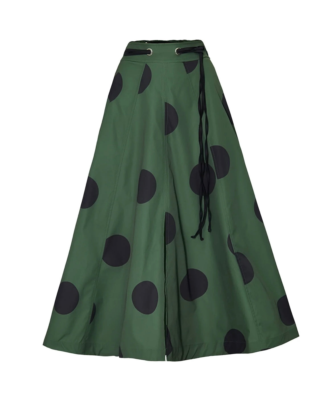 Falda Polca “Dots” Verde Militar